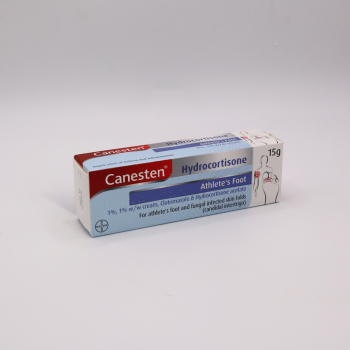 Canesten Dual Action 1% W/W Athlete’s Foot Cream 15g