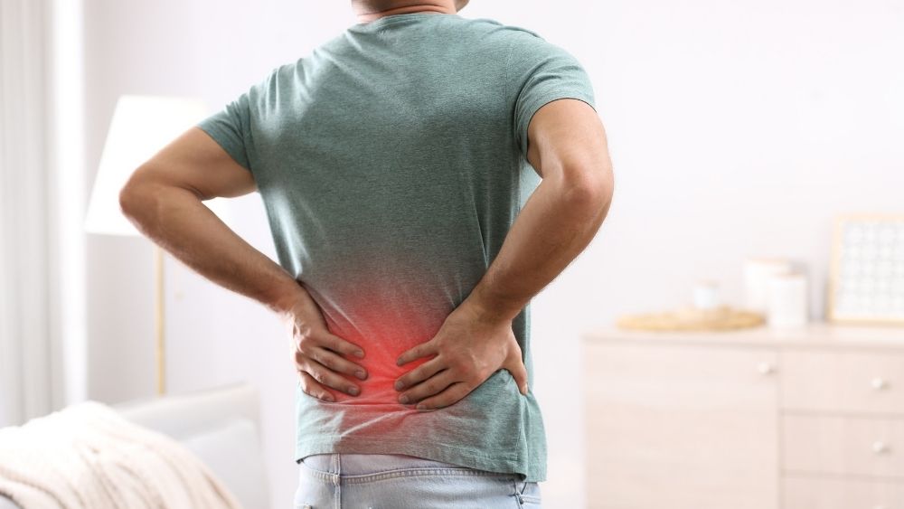 Back pain banner