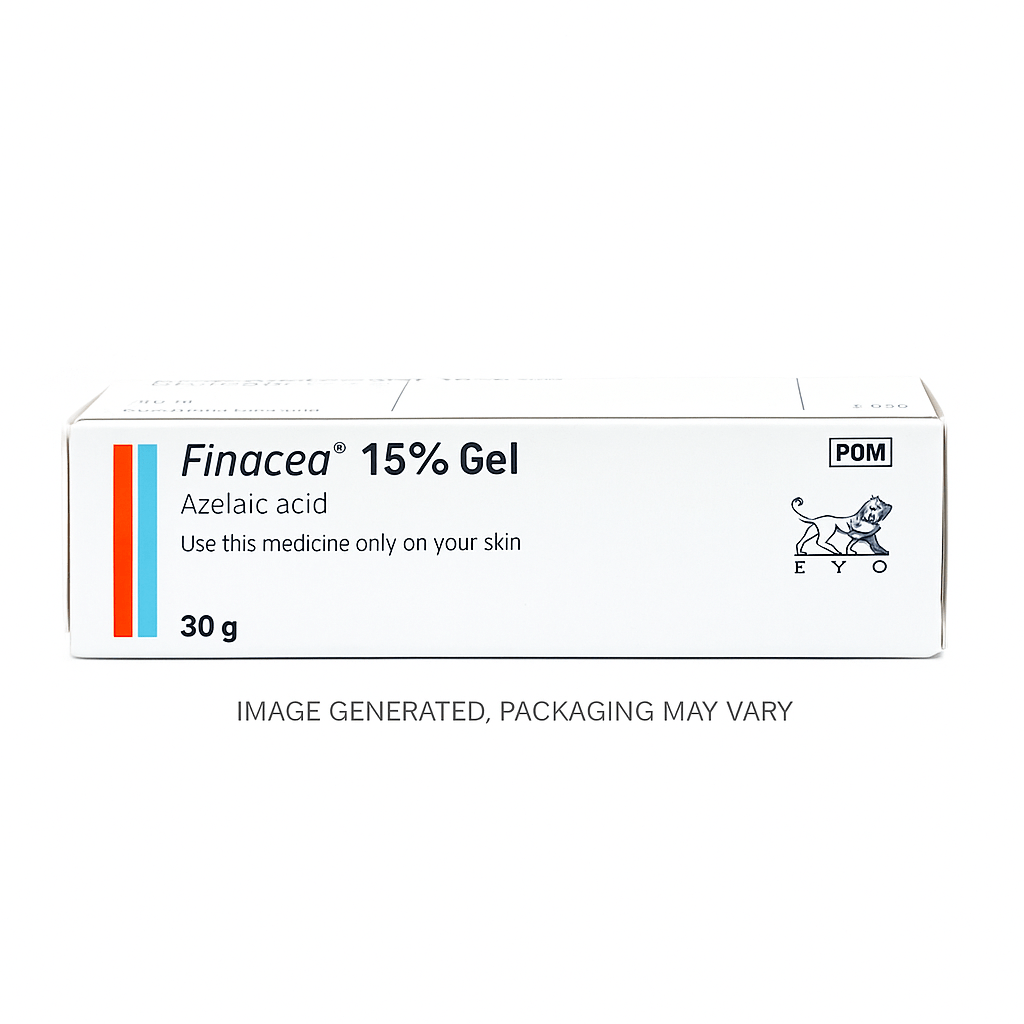 Finacea 15% Gel tube for treating rosacea and acne